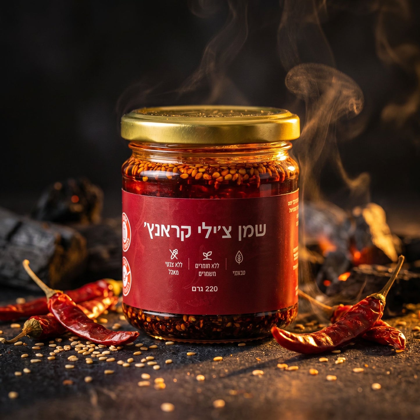 שמן צילי קראנץ