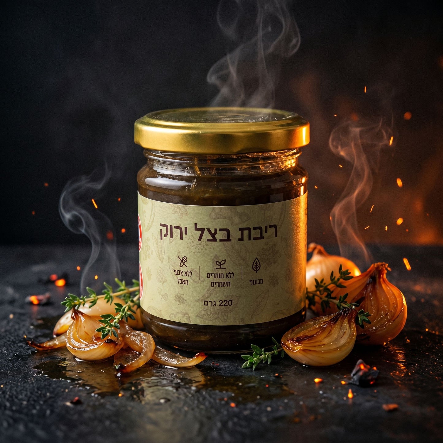 ריבת בצל ירוק